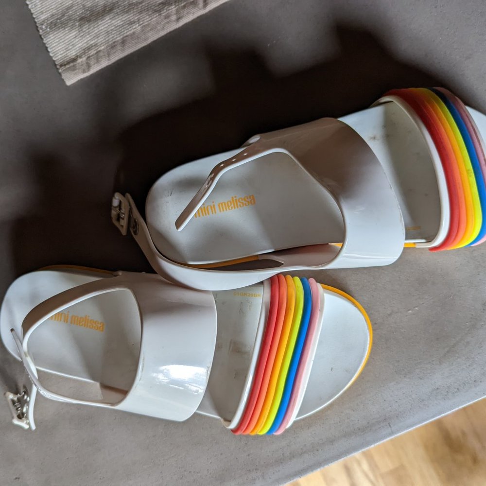MINI MELISSA Cosmic Sandal (Toddler & Little Kid) | Size 4 - Picture 12 of 15